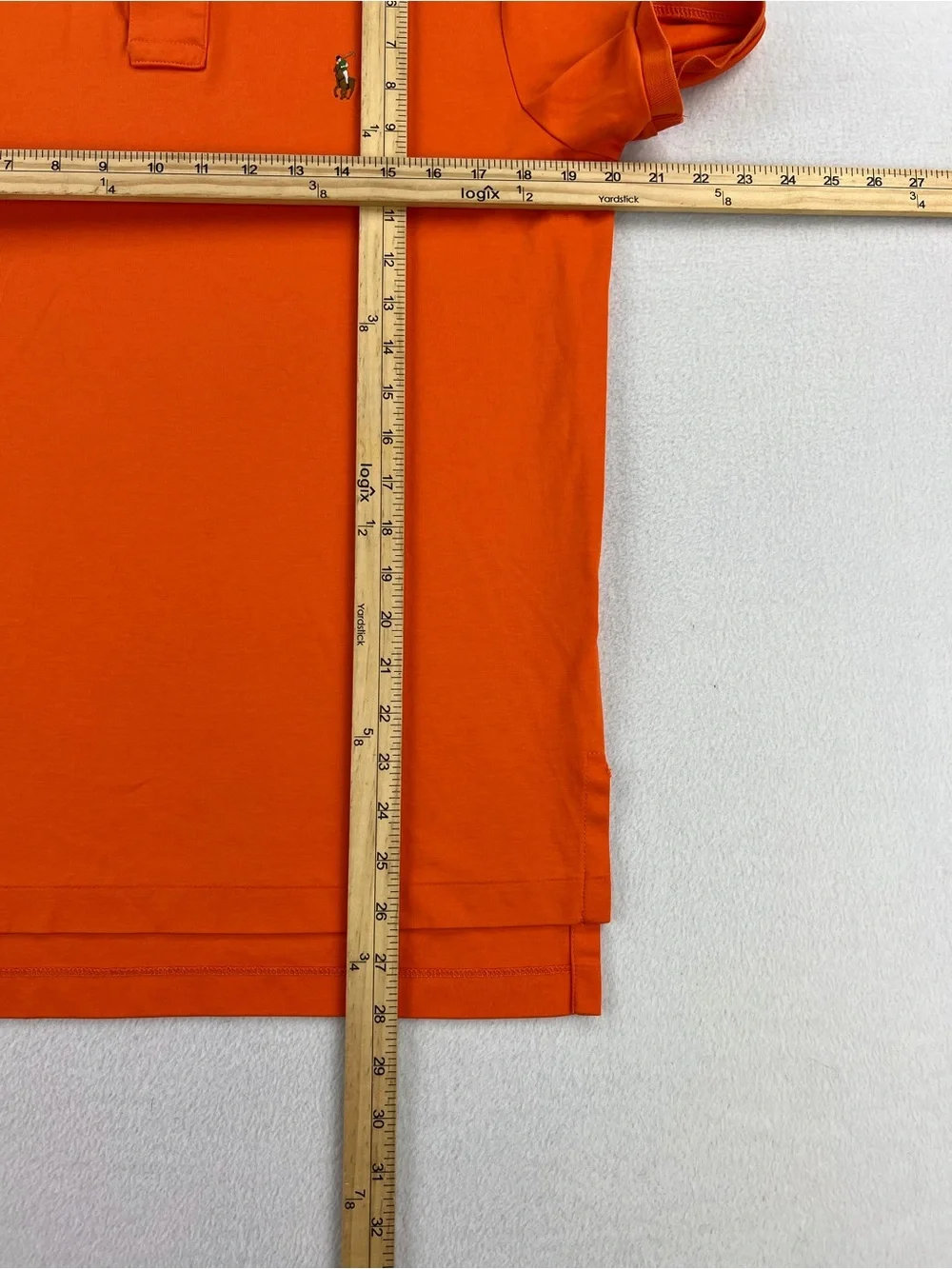 Polo Ralph Lauren Pima Soft Touch Orange Polo shirt Classic Pony Logo Men Size M